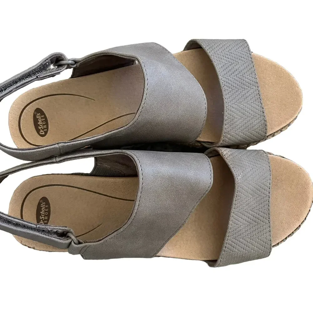Dr. Scholl's Women's Cool Vibes Espadrille Wedge Sandals Size 7.5